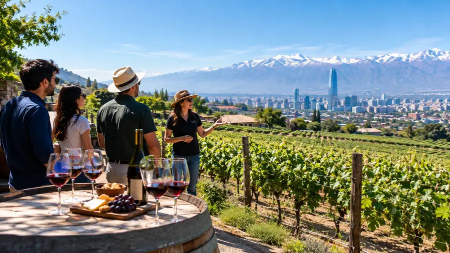 santiago wine tours